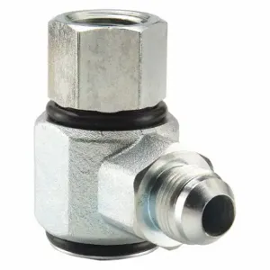 PARKER S2203-8-8 Hydraulic Swivel Fitting, Zinc-Plated Steel, 3/4 Inch Male JIC Inlet | CT7FND 53VC53