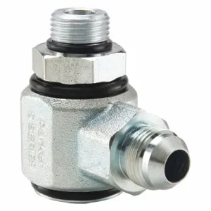 PARKER S2503-10-10 Hydraulic Swivel Fitting, Zinc-Plated Steel, 7/8 Inch Male JIC Inlet | CT7FNJ 53VC72