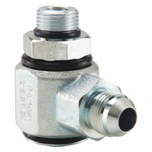 PARKER S2503-8-8 Hydraulic Swivel Fitting, Zinc-Plated Steel, 3/4 Inch Male JIC Inlet | CT7FNE 53VC71