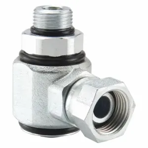 PARKER S2507-12-12 Hydraulic Swivel Fitting, Zinc-Plated Steel, 3/4 Inch Female NPSM Inlet | CT7FMZ 53VC75