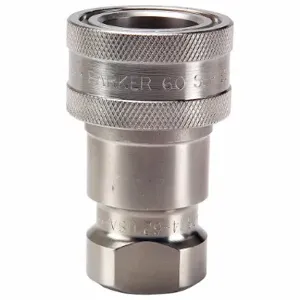 PARKER SH2-62Y Quick Coupling, 1/4 Inch NPTF, Multi-Purpose, SS | BX3QWN