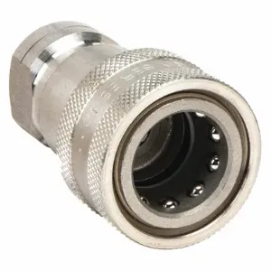 PARKER SH4-62 Quick Coupling, 1/2 Inch NPTF, Multi-Purpose, SS | AC4XPQ 31A868