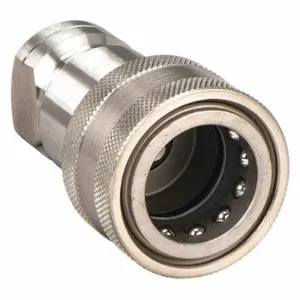 PARKER SH6-62 Quick Coupling, 3/4 Inch NPTF, Multi-Purpose, SS | AC4XPT 31A870