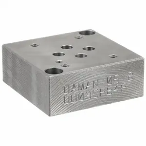 PARKER SPD22NS35 Subplate Bottom Port, D03 NFPA Size, 1/4 Inch NPT Port Size, Steel | CT7KCH 4UB21