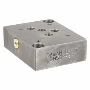 PARKER SPD34NS35 Subplate Bottom Port, D05 NFPA Size, 1/4 Inch NPT Port Size, Steel | CT7KCJ 4UB31