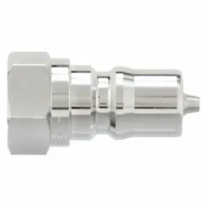 PARKER SSH2-63Y Hydraulic Coupler, 1/4 Inch Body Size, Steel, FNPT Threads | AC4XRK 31A910