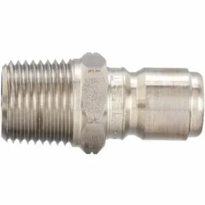 PARKER SST-N3M Nipple, 3/8 -18 Inch Thread Size, SS | AC4XWA 31A993