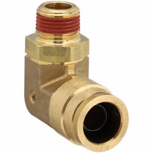 PARKER VS169PTC-6-2 Brass DOT Push-to-Connect Fitting, Brass, Push-to-Connect x MNPT | CT7EVY 791CP6