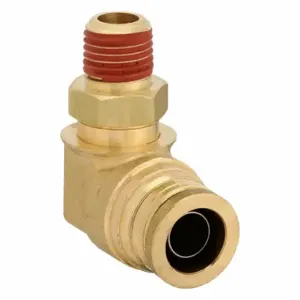 PARKER VS169PTC-8-4 Brass DOT Push-to-Connect Fitting, Brass, Push-to-Connect x MNPT | CT7EVT 791CP9