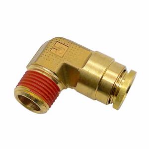 PARKER VS169PTC-6-8 Brass DOT Push-to-Connect Fitting, Brass, Push-to-Connect x MNPT | CT7EUW 791CH2