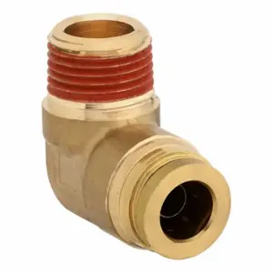 PARKER VS169PTCNS-8-4 Brass DOT Push-to-Connect Fitting, Brass, Push-to-Connect x MNPT | CT7EWJ 791CH7