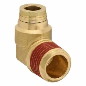 PARKER VS169PTCNS-6-4 Brass DOT Push-to-Connect Fitting, Brass, Push-to-Connect x MNPT | CT7EUJ 791CR4