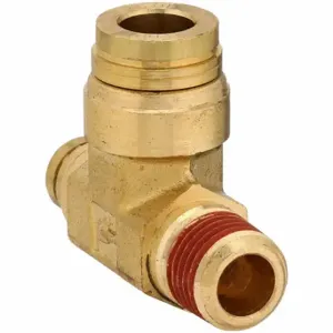 PARKER VS171PTCNS-4-6-4 Brass DOT Push-to-Connect Fitting, Brass, Push-to-Connect x Push-to-Connect x MNPT | CT7EXC 791CR9