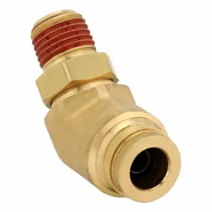 PARKER VS179PTC-8-6 Brass DOT Push-to-Connect Fitting, Brass, Push-to-Connect x MNPT | CT7EVA 791CT5