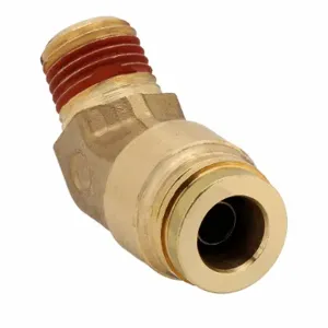 PARKER VS179PTCNS-4-2 Brass DOT Push-to-Connect Fitting, Brass, Push-to-Connect x MNPT | CT7EWK 791CT7