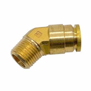 PARKER VS179PTCNS-10-6 Brass DOT Push-to-Connect Fitting, Messing, Push-to-Connect x MNPT | CT7FRC 791CJ0
