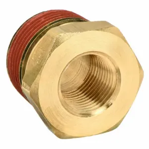 PARKER VS209P-16-8 Reducer Bushing Brass 1/2 Inch x 1 Inch | AA6HEB 13Y764