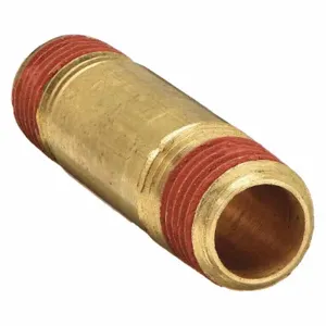 PARKER VS215PNL-8-35 Long Pipe Nipple 1/2 Inch 3-1/2 Inch Length Brass | AA6HFJ 13Y794