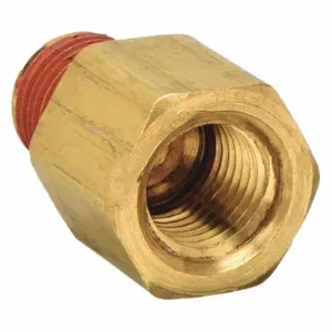 PARKER VS222P-4-4 Reducer Adapter Brass 1/4 Inch x 1/4 Inch | AA6HGL 13Y820