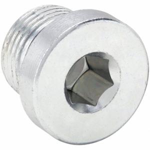 PARKER VSTI3/8EDEPDMCF Hollow Hex Plug, Steel, 3/8 Inch Fitting Pipe Size, Male Metric | CT7GAD 60VC54