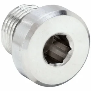 PARKER VSTI1/8EDNBR71 Hollow Hex Plug, 1/8 Inch Fitting Pipe Size, Male Metric, Stainless Steel | CT7FYP 60VC40