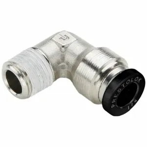 PARKER W169PLPNS-5/32-4 Push-To-Connect Elbow, Push-To-Connect x Mnptf | CN8KVV 800KM9