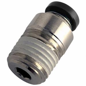 PARKER XW68PLPR-4-2 Push-To-Connect Fitting, Push-To-Connect x Mnptf | CN8MEZ 800K84