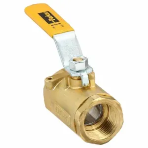 PARKER XV502P-16 Brass Ball Valve Inline Fnpt 1 In | AB4ZDW 20K908