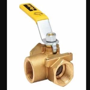 PARKER XV533P-4 Ball Valve 1/4 Inch 3-way Brass | AF6ZDC 20RH40