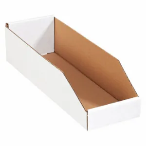 PARTNERS BRAND BINBWZ618 Bins, Open Top, 6x18x4x1/2 Inch Size, 50 PK | CT7LNL 51CK13