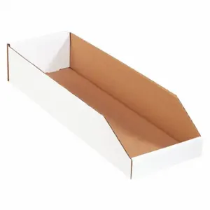 PARTNERS BRAND BINMT824 Bins, Open Top, 8x24x4x1/2 Inch Size, 50 PK | CT7LNR 51CK24