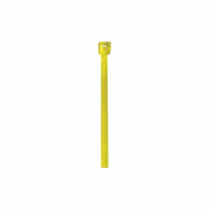 PARTNERS BRAND CT422J Cable Ties, Fluorescent Yellow, 18, PK 1000 | CT7LQB 50KT45