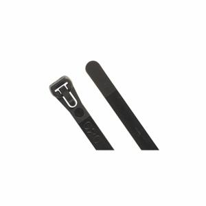 PARTNERS BRAND CTR85B Cable Ties, 50#, 8 Inch, Black, PK 1000 | CT7LRK 51DH92