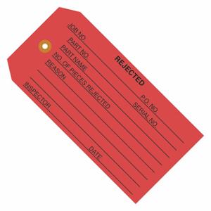 PARTNERS BRAND G20031 Tag Rejected, 4-3/4 Inch Sizex2-3/8 Inch Size, PK 1000 | CT7LUM 44YF03
