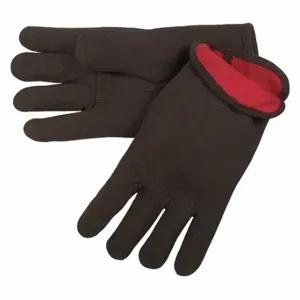 PARTNERS BRAND GLV1024L Lined Jersey Cotton Gloves, Size L, PK 12 | CT7LTA 51MY58