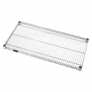 PARTNERS BRAND WS4812 Wire Shelves, 8 Inch Sizex12 Inch Size, Chrome | CT7LVN 50AD42