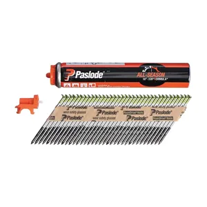 PASLODE 650522 Fuel Cell Framing Nails, 2-3/8 Inch Length, Low Carbon Steel, 1000PK | CG8YNC 3FRR7