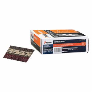 PASLODE 650836 Framing Nails, 3 Inch Length, Low Carbon Steel, 2500PK | CG8YNX 31EE21