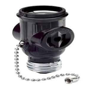 PASS AND SEYMOUR 1406 Pull Chain Lampholder Adapter, 125V, 600W, Black | CH3YNT