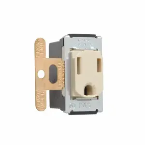 PASS AND SEYMOUR 1432 Despard Receptacle, Ivory | CH4CQY