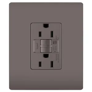 PASS AND SEYMOUR 1597-TRA GFCI Receptacle, Tamper Resistant, 15A | CH4HUR