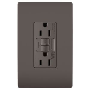 PASS AND SEYMOUR 1597-TRWR GFCI Receptacle, Weather Resistant, 15A | CH4JFF