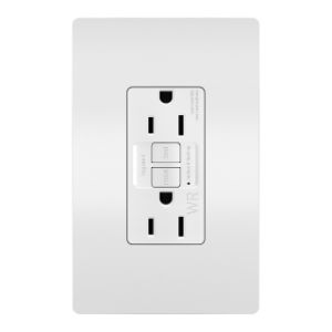 PASS AND SEYMOUR 1597-TRWRW GFCI Receptacle, Weather Resistant, 15A, 125V | CH4JFC