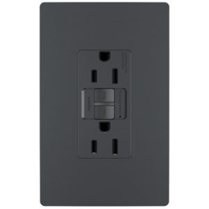PASS AND SEYMOUR 1597TRGCC4 GFCI Receptacle, Tamper Resistant, 15A | CH4JEU