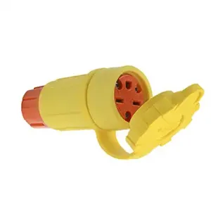 PASS AND SEYMOUR 15W49AM Straight Blade Connector, 15A, 250V, 250V, Double Pole, 18-12 Awg | CH4KPC