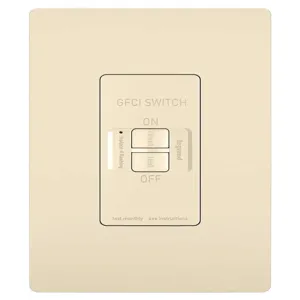 PASS AND SEYMOUR 2087-LA GFCI Receptacle, Weather Resistant, Dead Front, 20A | CH4JHD