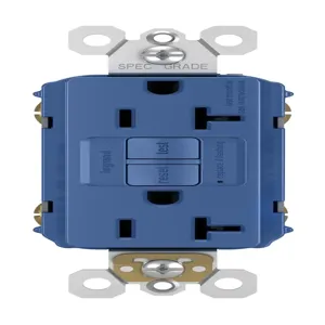 PASS AND SEYMOUR 2097-NABL GFCI Receptacle, 20A, 125V | CH4JFU