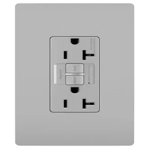 PASS AND SEYMOUR 2097-NAGRY GFCI Receptacle, 20A, 125V | CH4JFR