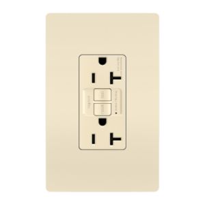 PASS AND SEYMOUR 2097-TRLA GFCI Receptacle, Tamper Resistant, 20A, 125V | CH4JGJ