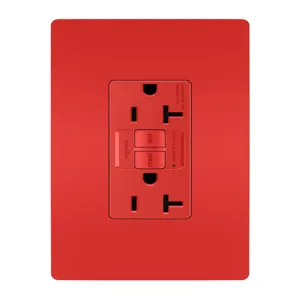 PASS AND SEYMOUR 2097-TRRED GFCI Receptacle, Tamper Resistant, 20A, 125V | CH4JGF